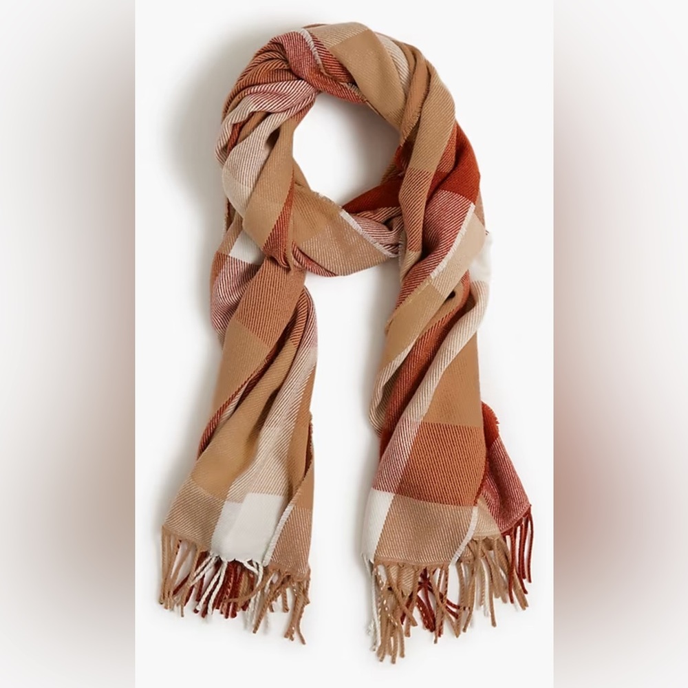 NWOT J. Crew Classic scarf. Perfect Christmas gift.